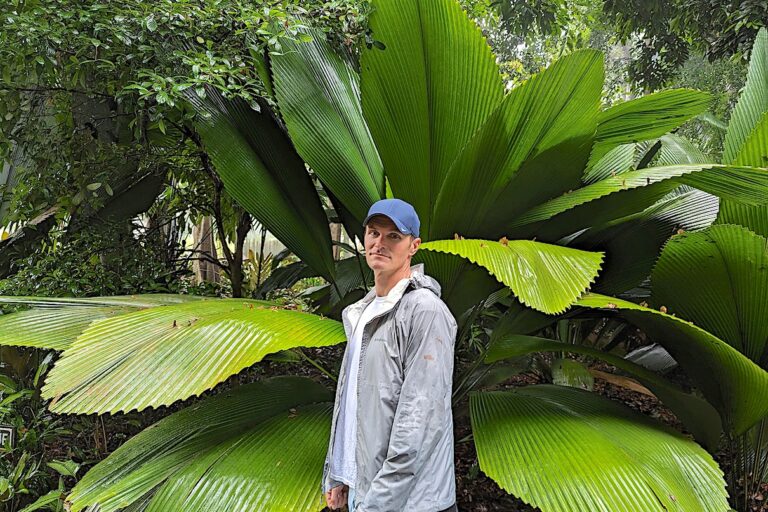Rhett Butler in the Singapore Botanical Garden. Image courtesy of Alyson Blume.
