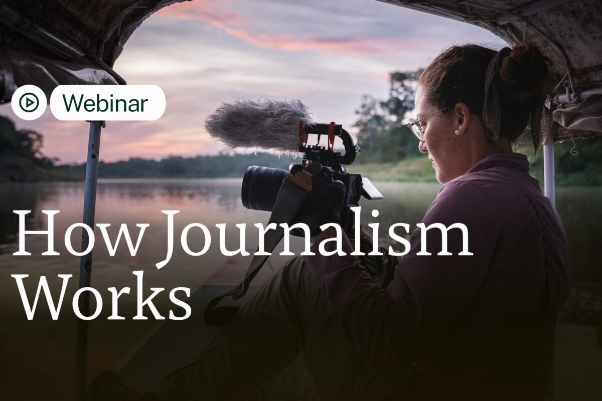 Environmental Journalism and Education